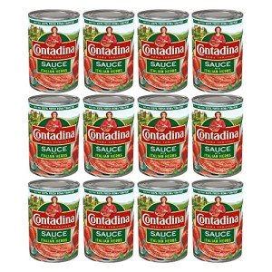Contadina Italian Herb Tomato Sauce, 15 oz - 12 Cans