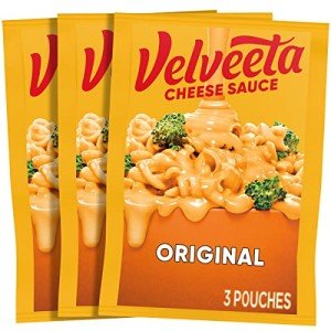 Velveeta Cheese Sauce Pouches - 3 Pack