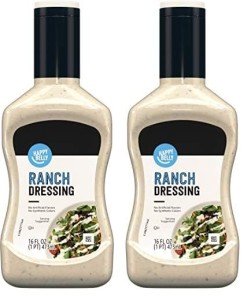 Happy Belly Ranch Dressing 16 fl oz (2-Pack)