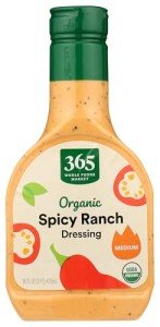 Spicy Organic Ranch Dressing - 16 Fl Oz