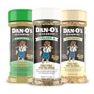 Dan-O's Seasoning 3-Pack: Original, Cheesoning, Italian-O