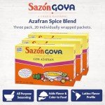 Goya Sazón Seasoning with Saffron - 3 Pack