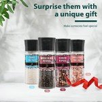 Soeos Spice Seasoning Set with Grinders - 4 Pack