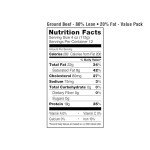 Ground Beef 80/20 – 3 lb Pack of 3