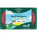 Organic Grass-Fed Beef Burgers - Pack of 4