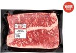USDA Choice Boneless Beef Strip Steaks Value Pack