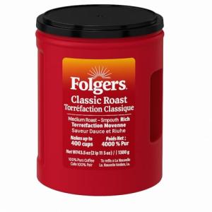 Folger Classic Roast Ground Coffee - 43.5 oz