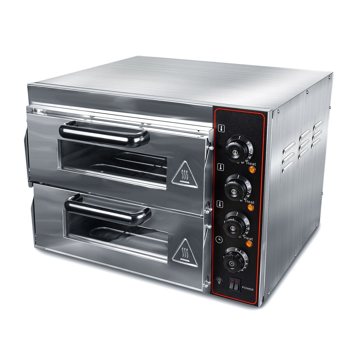 Double Deck Countertop Pizza Oven for 16" Pizzas