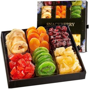 Gourmet Dried Fruit Gift Basket (12-Pack)