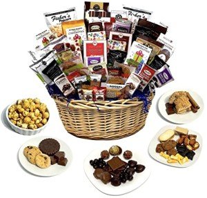 Gourmet Chocolate Gift Basket – 54 Customizable Treats