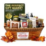 Thanksgiving Gourmet Snack Basket for Food Lovers