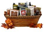 Thanksgiving Gourmet Snack Basket for Food Lovers