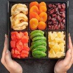 Gourmet Dried Fruit Gift Basket (12-Pack)