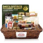 Dad's Gourmet Gift Basket: Cookies, Cheeses & More