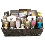 Gourmet Coffee Gift Basket with Mugs & Treats