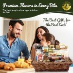 Dad's Gourmet Gift Basket: Cookies, Cheeses & More