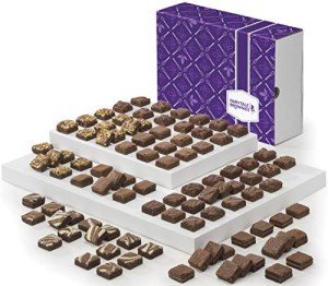 Gourmet Chocolate Brownie Gift Basket - 96 Pieces