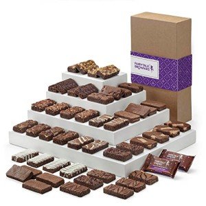 Gourmet Brownie Gift Basket - 48 Individual Treats