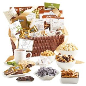 Gourmet Sweet Treats Sympathy Gift Basket