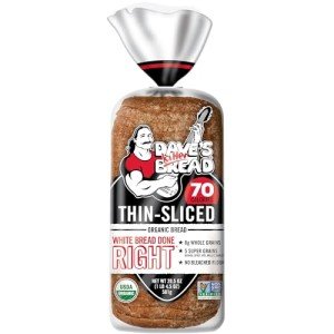 Dave's Killer Organic Thin-Sliced White Bread 20.5 oz