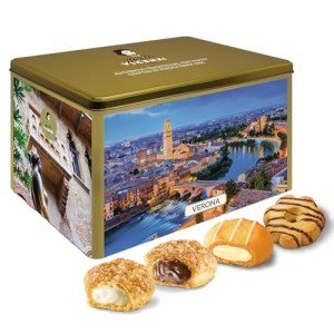 Matilde Vicenzi Verona Gift Tin: Italian Pastries 32oz