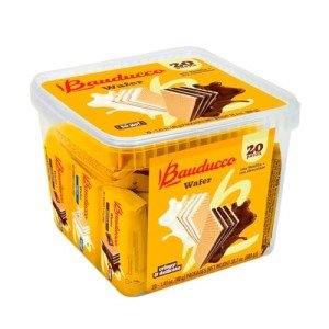Bauducco Chocolate & Vanilla Wafer Cookies Pack