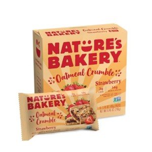 Strawberry Oatmeal Crumble Bars - 6 Pack