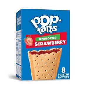 Unfrosted Strawberry Pop-Tarts - Breakfast Treats