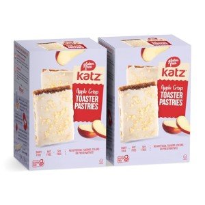 Katz Gluten Free Apple Crisp Toaster Pastries 8 oz
