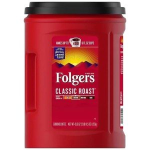 Folger Classic Roast Ground Coffee - 43.5 oz