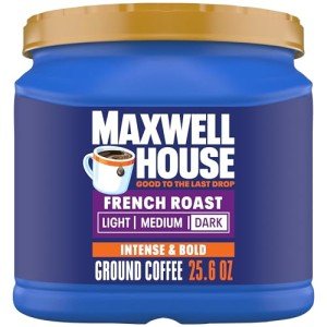 Maxwell House French Roast Dark Ground Coffee 25.6 oz