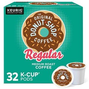 Original Donut Shop Medium Roast Coffee Pods, 32 Count