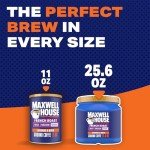 Maxwell House French Roast Dark Ground Coffee 25.6 oz