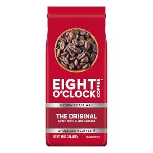 Eight O'Clock Coffee Medium Roast Whole Beans 30oz