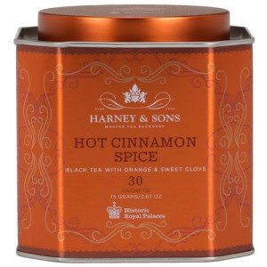 Hot Cinnamon Spice Tea with Orange & Clove
