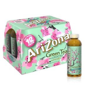 AriZona Green Tea with Ginseng & Honey - 12 Pack