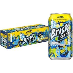 Brisk Lemon Iced Tea - 12 Cans 12 Fl Oz