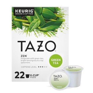 Green Tea Zen K-Cups by TAZO, 22 Count