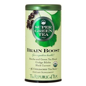 Brain Boost Green Tea Blend with Ginkgo & Matcha