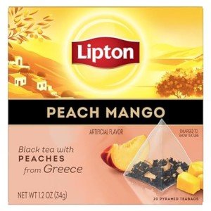 Peach Mango Black Tea Bags - 20 Count