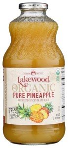 Lakewood Organic Pineapple Juice, 32 Fl Oz