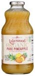 Lakewood Organic Pineapple Juice, 32 Fl Oz