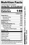Organic Tart Cherry Juice - Cold Pressed, Non-GMO
