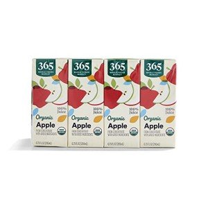 Organic Apple Juice Multipack by Whole Foods, 6.75 oz