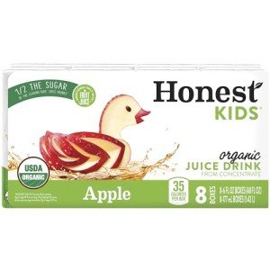Honest Kids Organic Apple Juice, 8-Pack