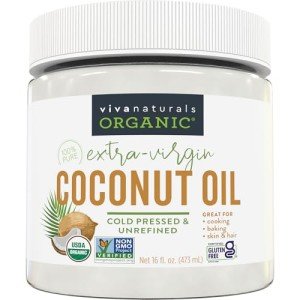 Organic Cold-Pressed Extra Virgin Coconut Oil - 16 oz