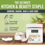 Organic Cold-Pressed Extra Virgin Coconut Oil - 16 oz