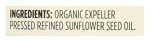 Organic Sunflower Seed Oil - 16.9 Fl Oz