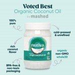 Nutiva Organic Coconut Oil, 15 Fl Oz