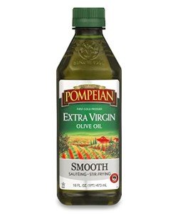 Pompeian Smooth Extra Virgin Olive Oil, 16 Fl Oz